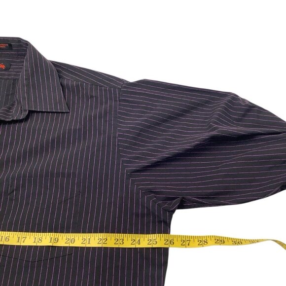 Jerry Garcia Button Up Striped Long Sleve Shirt Men’s Size XL - Picture 7 of 9